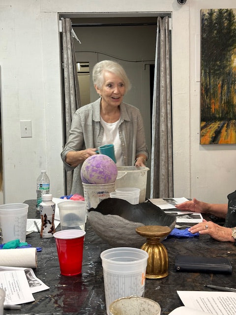 Cement Bowls Class with Judy Buchanan: November 8, 2025