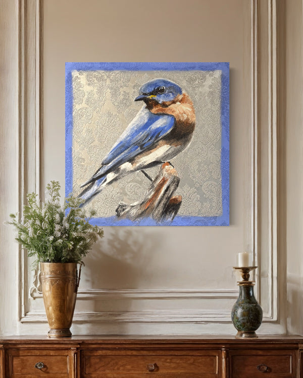 Eastern Bluebird #02 / Art Print