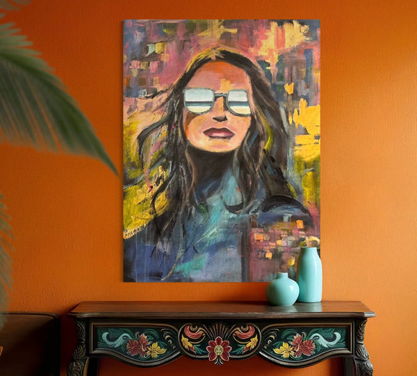 Reflections Series / Beach Girl #01