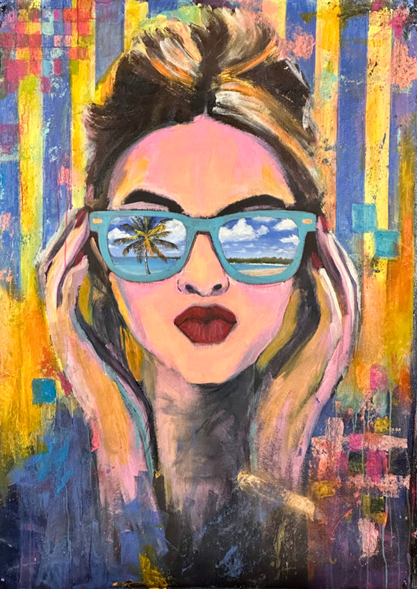 Reflections series / Island Girl 01