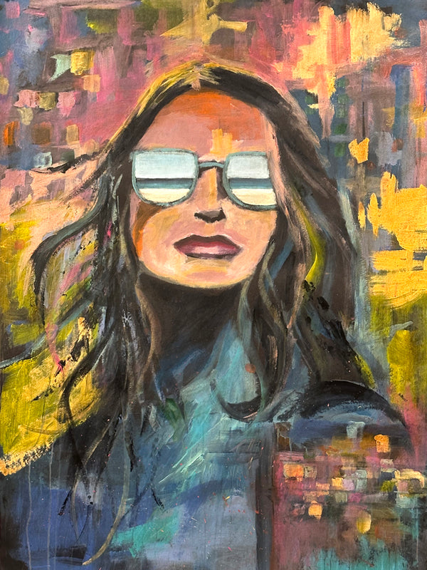 Reflections Series / Beach Girl #01