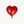 Load image into Gallery viewer, Heart Mylar Balloon Miniature watercolor reproduction by Karen Libecap