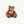 Load image into Gallery viewer, Teddy Bear Miniature watercolor reproduction by Karen Libecap