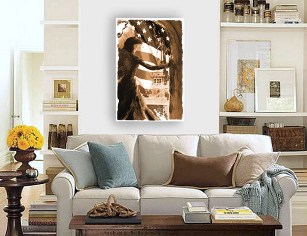 "Angel of America" print by Thomas Andrew - ThomasAndrewArtwork