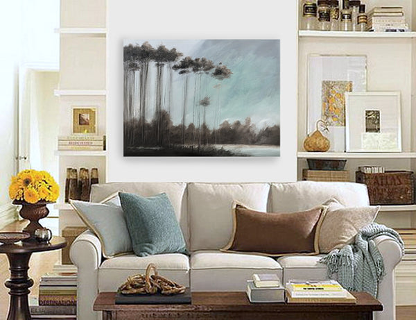"Blue Serenity" Desat / print by Thomas Andrew - ThomasAndrewArtwork