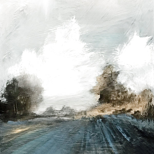 "Blue Vineyard" Diffused Glow / Print by Thomas Andrew - Thomasandrewartwork