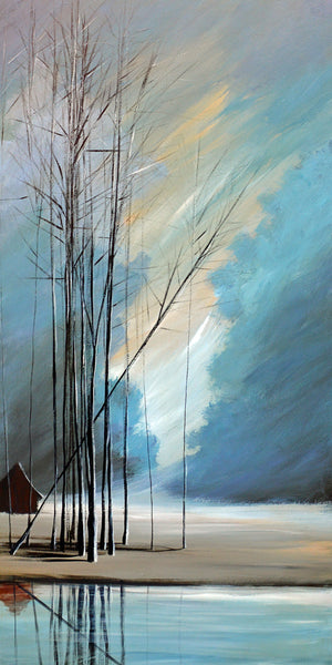 "Blue Naked Trees" print by Thomas Andrew - ThomasAndrewArtwork