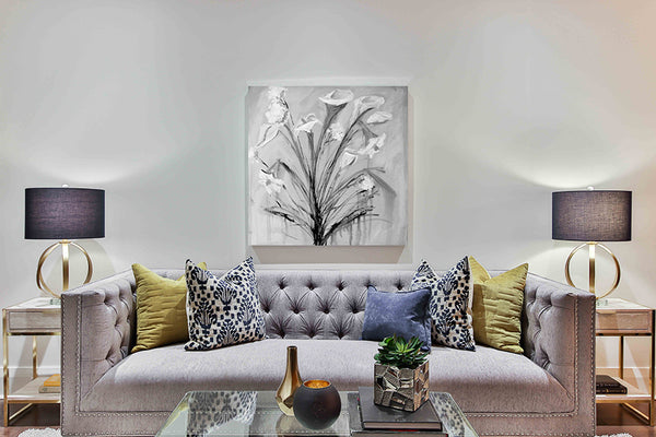 "Flower Spray #1" Desat / print by Thomas Andrew - ThomasAndrewArtwork