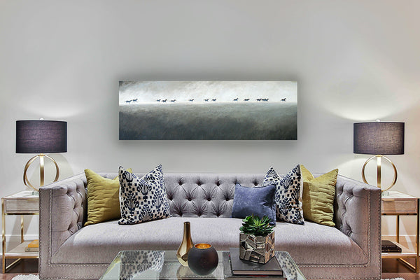 "Horses in the Mist" print by Thomas Andrew - ThomasAndrewArtwork