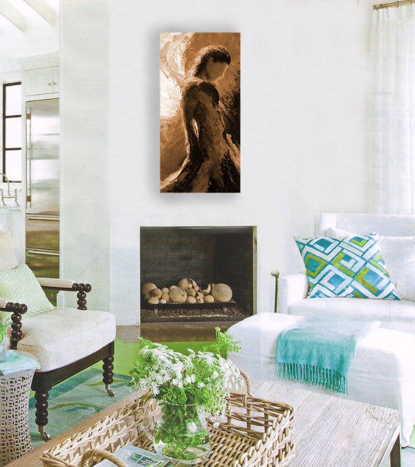 "Humbled" sepia / print by Thomas Andrew - ThomasAndrewArtwork