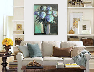 "Hydrangeas Design 03" print by Thomas Andrew - ThomasAndrewArtwork