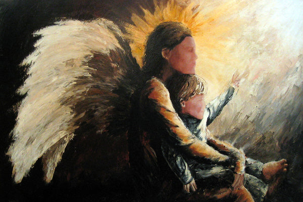 "In the Arms of Love" #1 / print by Thomas Andrew - Thomasandrewartwork