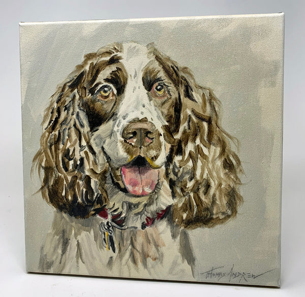 Hand-Painted Pet Portrait Commission / Free Shipping!