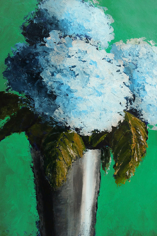 "Light Blue Hydrangeas" print by Thomas Andrew - ThomasAndrewArtwork