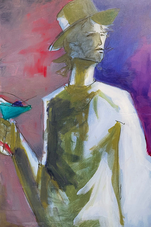 "Martini Man" v2 / Print by Thomas Andrew - Thomasandrewartwork