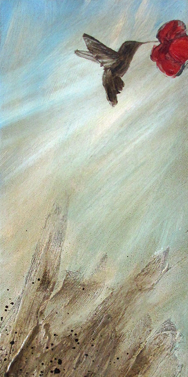 "My Flower" 12 x 24 print by Thomas Andrew - ThomasAndrewArtwork