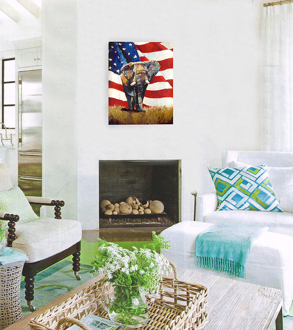 "One Nation Under God" #1 (Alaphant series) - Signed print by Thomas Andrew - ThomasAndrewArtwork