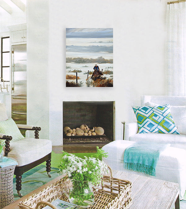 "Out Riding Fences" series 01