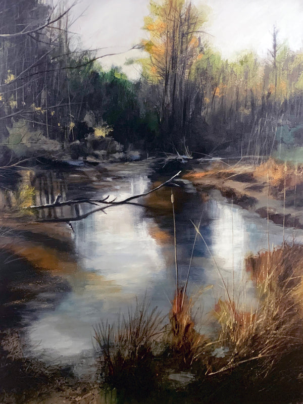 "Pond on the Farm" / Print by Thomas Andrew - Thomasandrewartwork