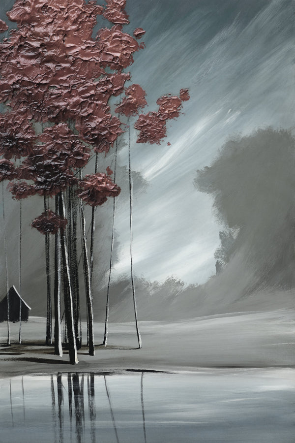 "Reds Down by the River" Desat / print by Thomas Andrew - ThomasAndrewArtwork