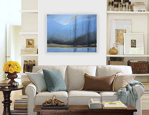 "Reflections in Blue" V1