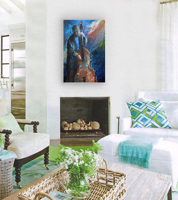 "Smooth Bass" print by Thomas Andrew - ThomasAndrewArtwork