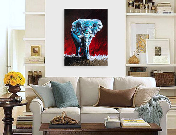 "Strength Like No Other" (Alaphant series) - Signed print by Thomas Andrew - ThomasAndrewArtwork