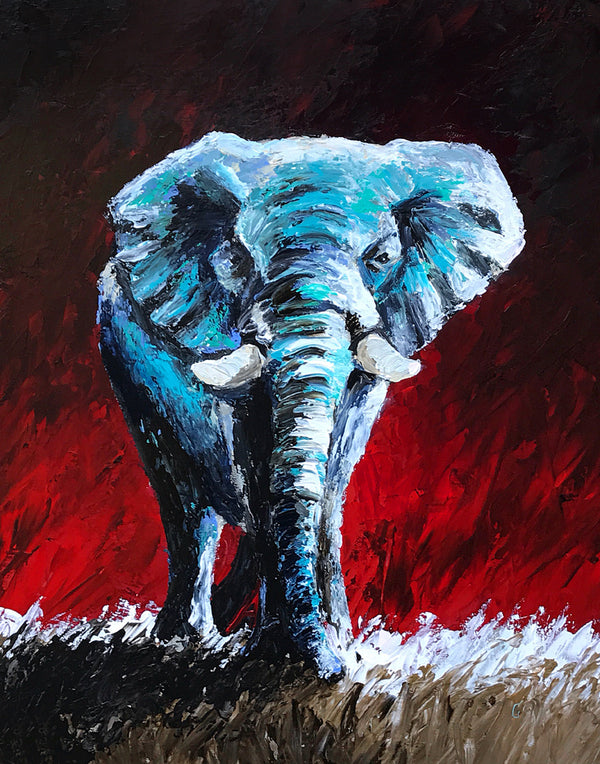 "Strength Like No Other" (Alaphant series) - Signed print by Thomas Andrew - ThomasAndrewArtwork