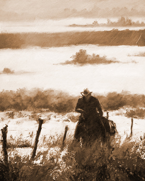 "The First Journey" Rustic / Giclee canvas print by Thomas Andrew - Thomasandrewartwork