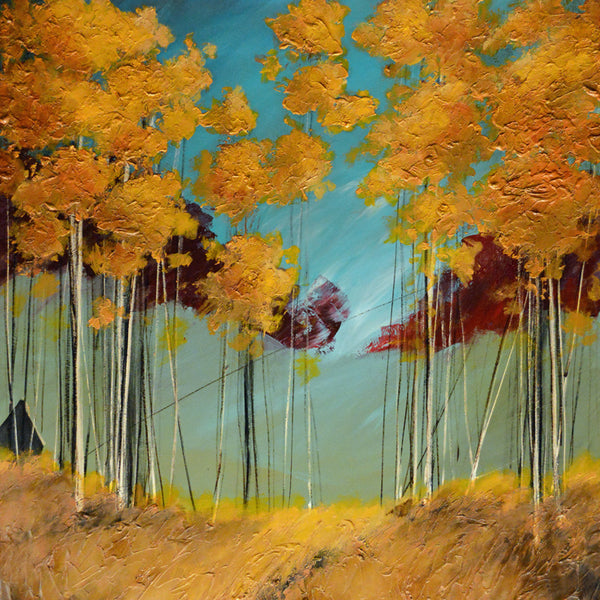 "Through the Yellow Forest" print by Thomas Andrew - ThomasAndrewArtwork