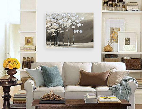 "White Trees Serenity #7" print by Thomas Andrew - ThomasAndrewArtwork