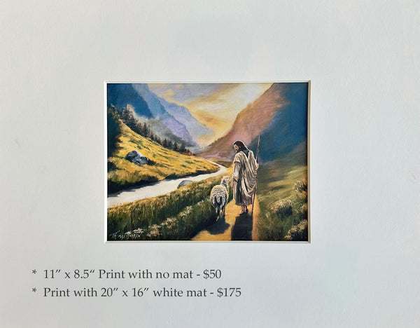 "Psalm 23" print