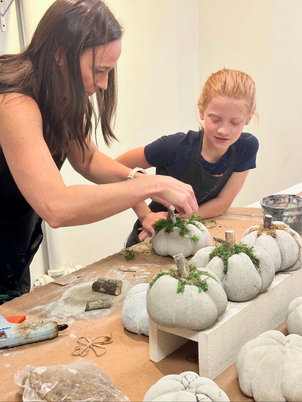 How to Make a Cement Pumpkin Video / $9.95