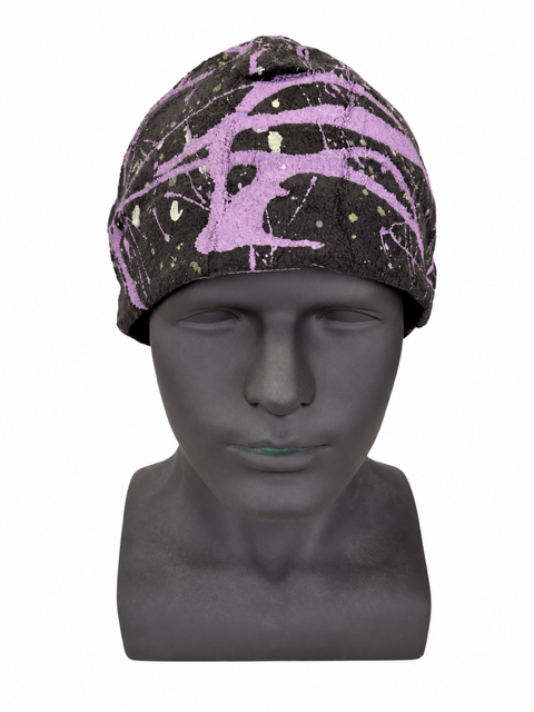 Splattered Beanie 0550 / Free Shipping