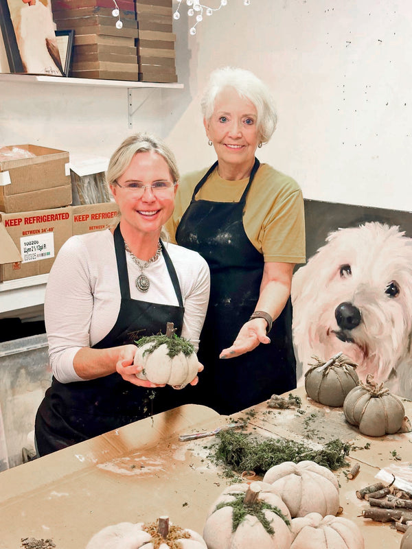 CONCRETE PUMPKIN In-Studio CLASS for Adults / August 22