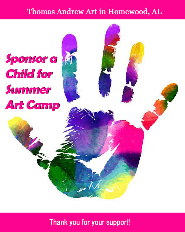 🎨 Sponsor a Child for Art Camp 🎨