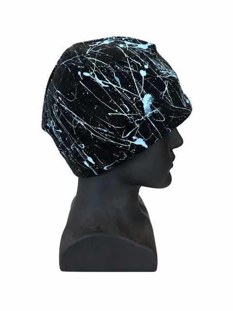 Splattered Beanie 0551 / Free Shipping