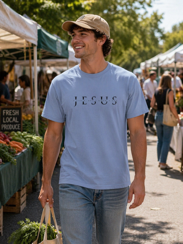 Jesus / I can't, but I know a guy_Unisex garment-dyed heavyweight t-shirt