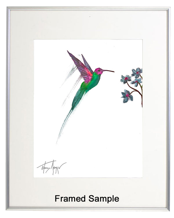 Hummingbirds on Paper / March 2 Workshop