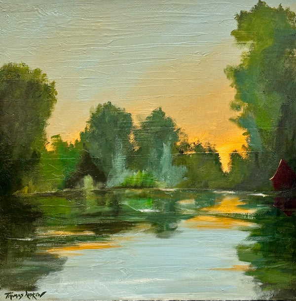Sunset at the Pond