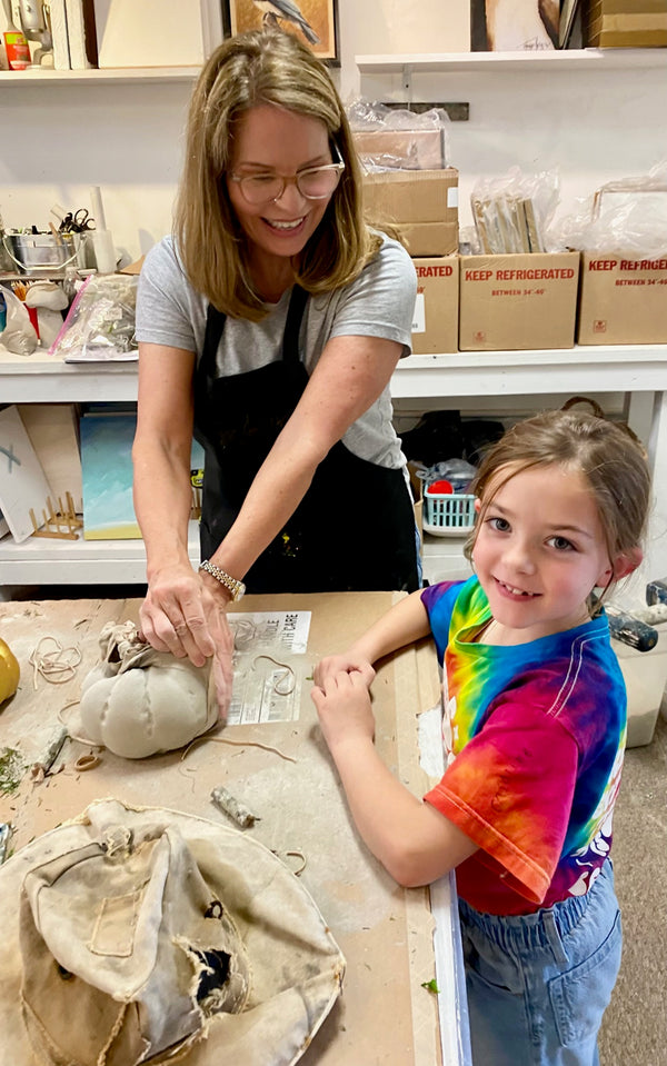 How to Make a Cement Pumpkin Video / $9.95