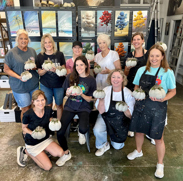CONCRETE PUMPKIN In-Studio CLASS for Adults / October 10