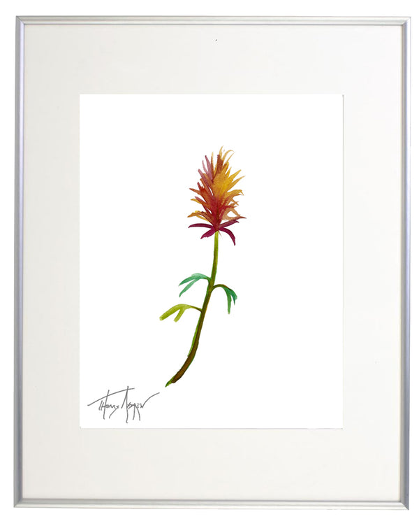 Wild Flower on Paper #4605