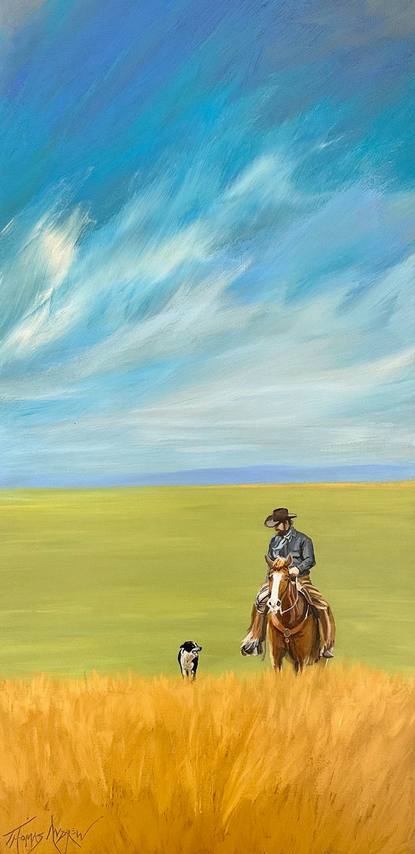 Lone Cowboy series #40 / Free Shipping