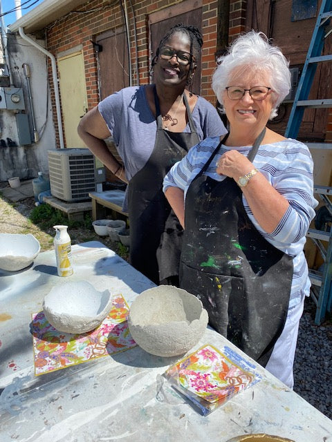 Cement Bowls Class with Judy Buchanan: May 17, 2025