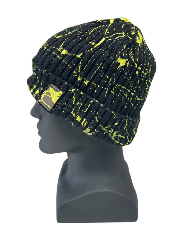 Splattered Beanie 0523 / Free Shipping