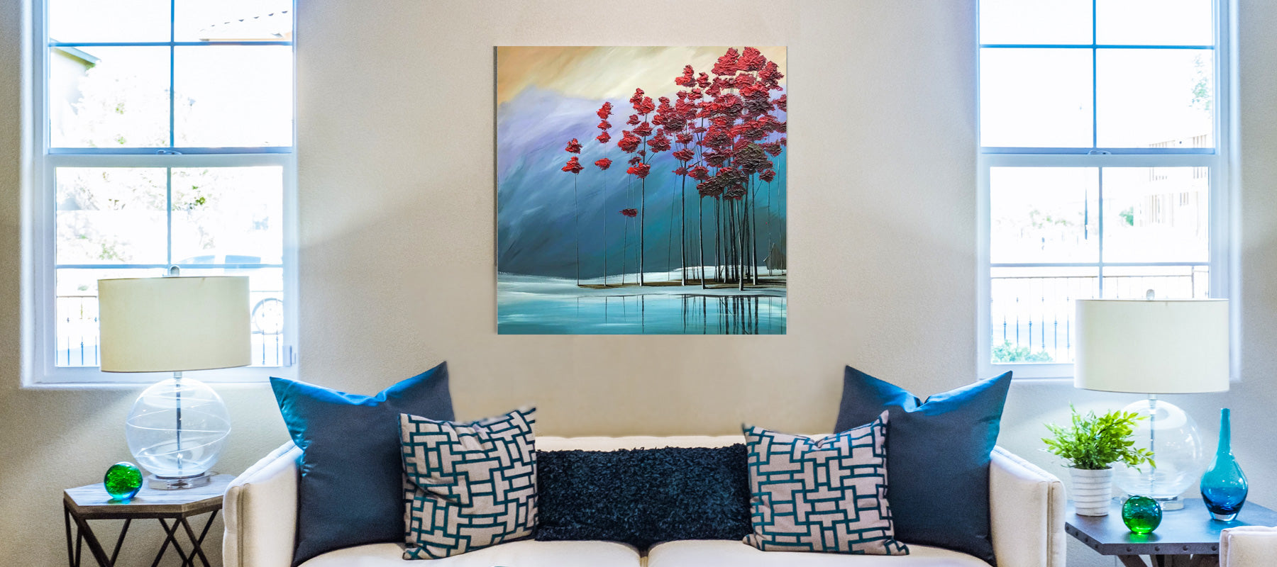 EVERY HOME NEEDS THE PERFECT POP OF COLOR