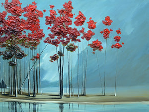 "Red Trees #2" print by Thomas Andrew - ThomasAndrewArtwork