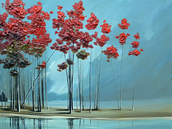 "Red Trees #2" print by Thomas Andrew - ThomasAndrewArtwork