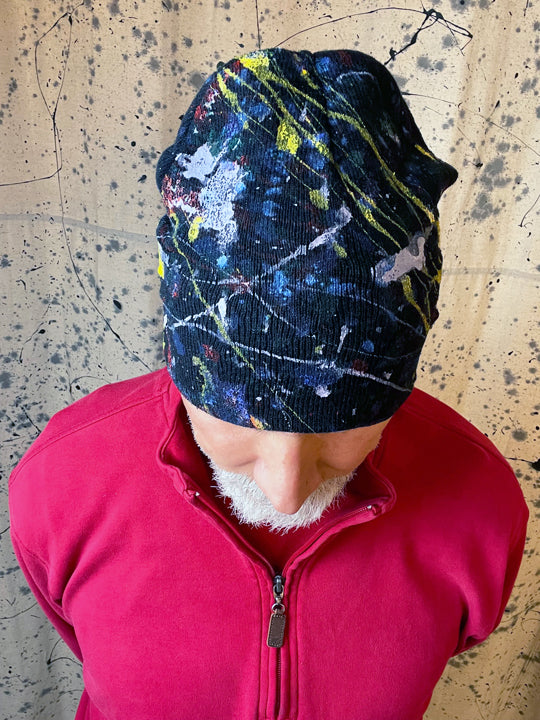 Splattered Beanie – ThomasAndrewArtwork